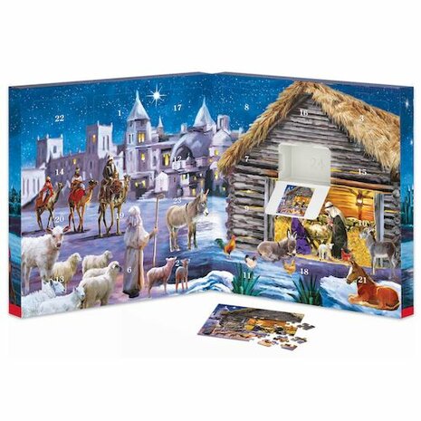 Adventskalender met puzzels: Nativity 