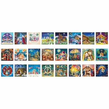 Adventskalender met puzzels: Nativity 