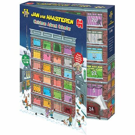 Jan van Haasteren – Kerst Adventskalender met Puzzels