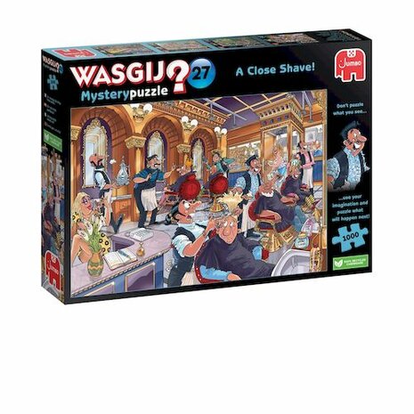 Wasgij Mystery Puzzel (#27): Vlam In De Pan!  (1000)