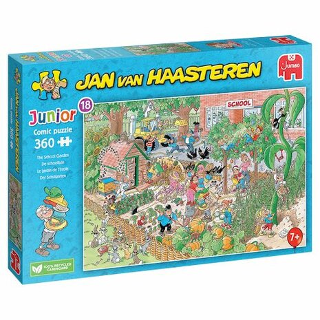 De schooltuin  - Jan van Haasteren Junior Puzzel (360)