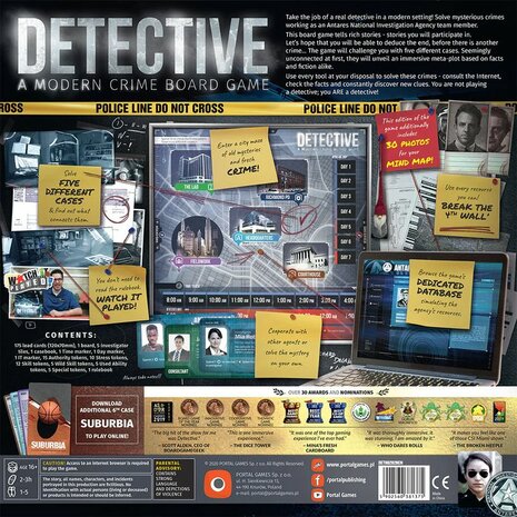 Detective: A Modern Crime Board Game