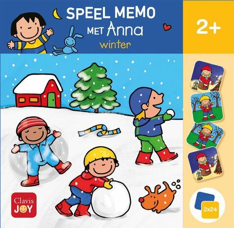 Speel Memo met Anna - winter (2+)