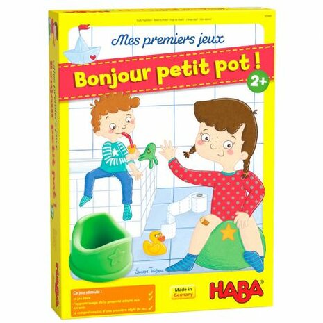 [LICHT BESCHADIGD] Mijn Eerste Spellen: Op het potje / Mes Premiers Jeux: Bonjour petit pot! (2+)