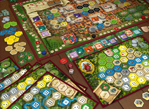 The Castles of Burgundy (2019 Edition met Uitbreidingen)