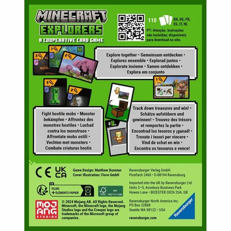 Minecraft Explorers - Coöperatief Kaartspel