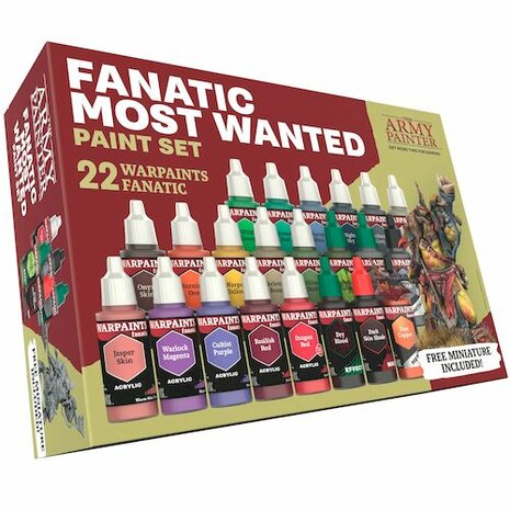 Warpaints Fanatic: Most Wanted Paint Set (The Army Painter)