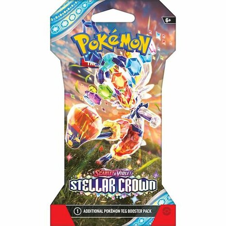 Pokémon: Stellar Crown - Sleeved Booster