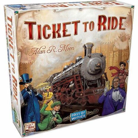 Ticket to Ride  + Exclusieve Deluxe Train Set 7 (Grijs)