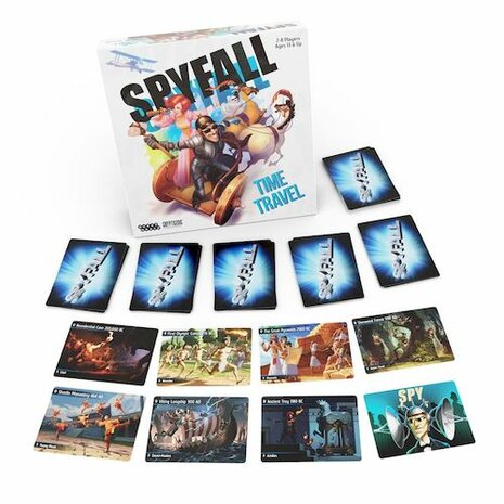 Spyfall Time Travel - Bluff- en Deductiespel - Cryptozoic Entertainment