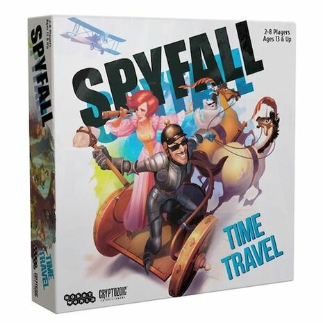 Spyfall Time Travel - Bluff- en Deductiespel - Cryptozoic Entertainment