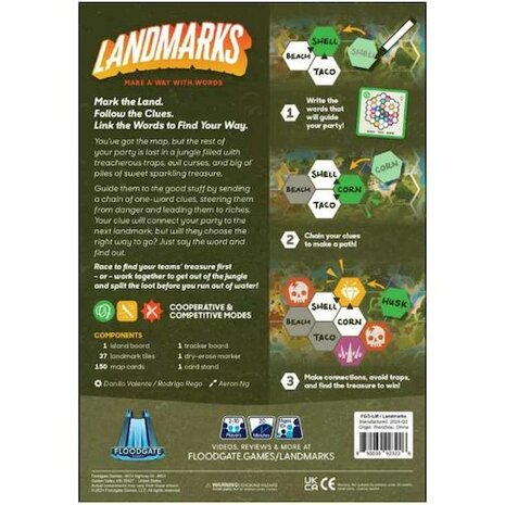 Landmarks | Floodgate Games | Woordspel