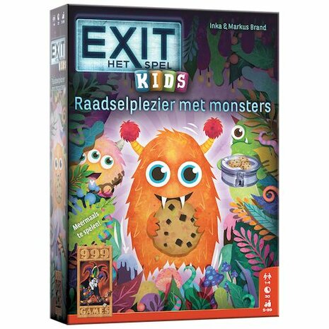 EXIT Kids: Raadselplezier met Monsters - Escape Room Spel | 999 Games