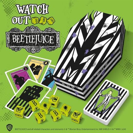 Beetlejuice: Watch Out! - Dobbelspel | Mixlore