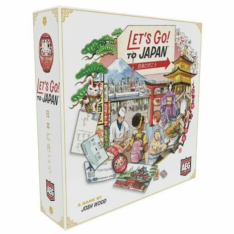 Let's Go! To Japan - Strategisch Reisplanningsspel - AEG [EN]