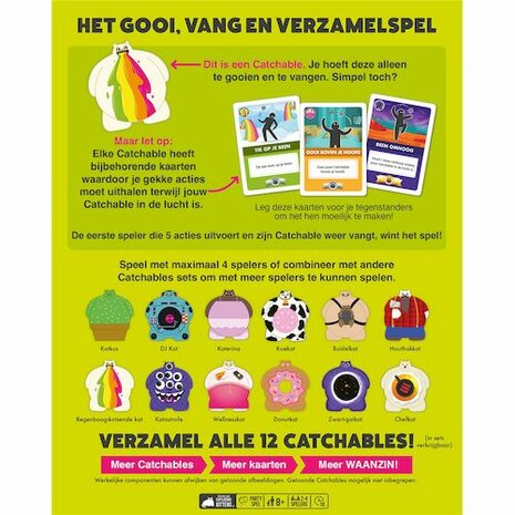 Catchables - Behendigheidsspel van Exploding Kittens