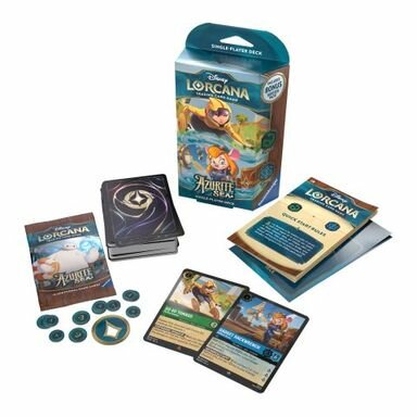 Disney Lorcana TCG - Azurite Sea - Starter Deck Go Go Tomago & Gadget Hackwrench