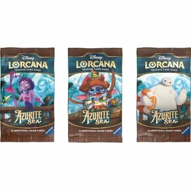 Disney Lorcana TCG - Azurite Sea - Boosterbox – 24 Boosters - Ravensburger