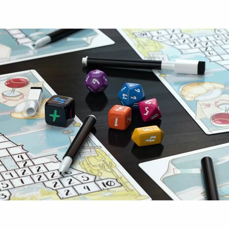 Roll to the Top: Journeys | Roll-and-Write Spel | Allplay