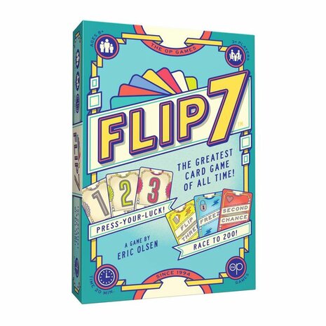 Flip 7 Kaartspel - USAopoly