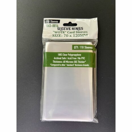 WOTR Card Sleeves 8814 (70x120mm) | Sleeve Kings | 110 Pack