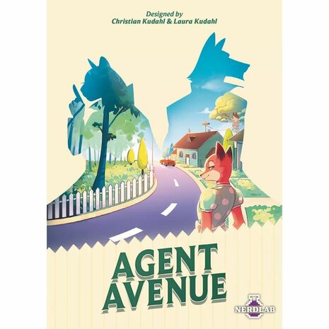 Agent Avenue - Kaartspel voor 2 spelers (8+) | Nerdlab Games