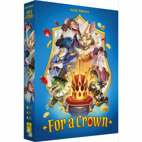 For a Crown (NL/FR) | Bordspel | Repos Production