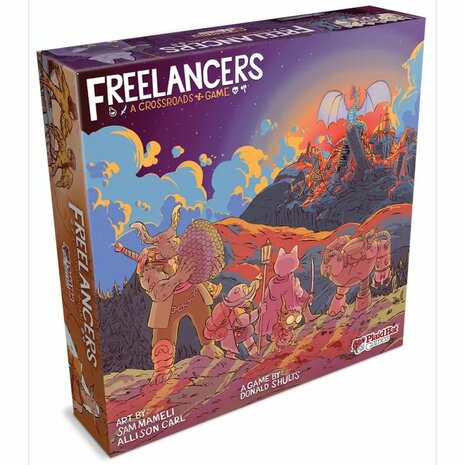 Freelancers: A Crossroads Game | Fantasy RPG Campaign Game | Plaid Hat Games