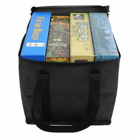 Lightweight Board Game Bag - Black | Bordspel Accessoire | Allplay