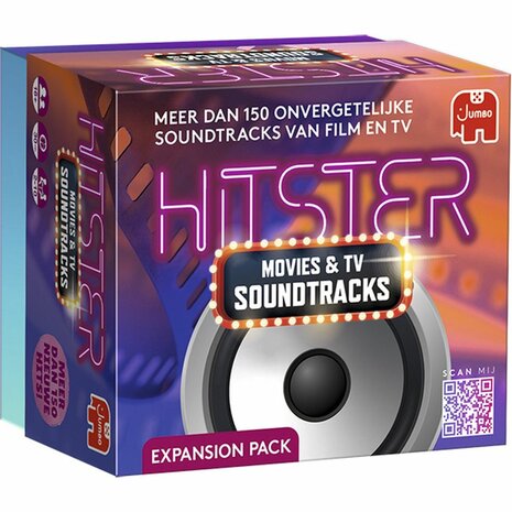 Hitster: Movies & TV Soundtracks Uitbreiding - Partyspel van Jumbo