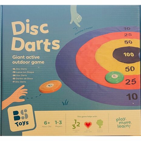 Disc Darts - Actief Bewegingsspel / Buitenspel van BS Toys