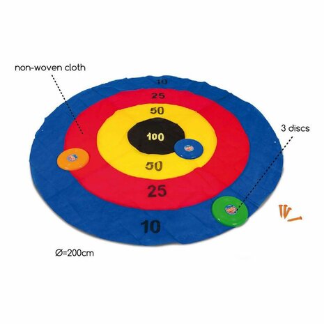 Disc Darts - Actief Bewegingsspel / Buitenspel van BS Toys