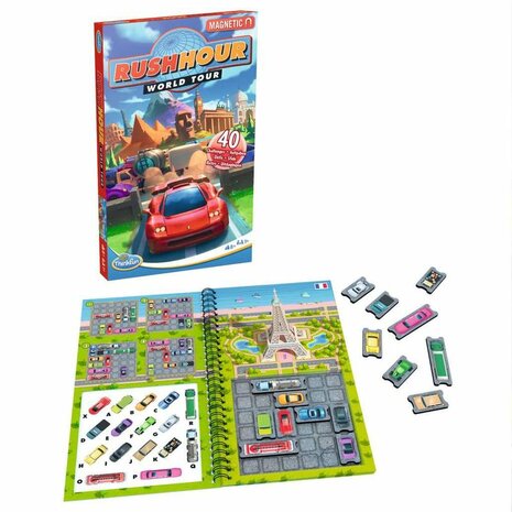 Rush Hour World Tour (8+) - Magnetisch Denkspel | ThinkFun