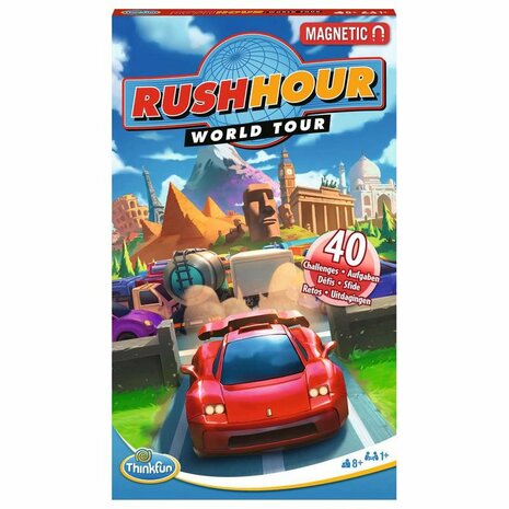 Rush Hour World Tour (8+) - Magnetisch Denkspel | ThinkFun