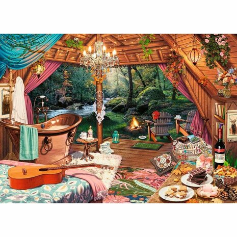 Cozy Glamping - 500 Stukjes XL Legpuzzel | Ravensburger (500XL)