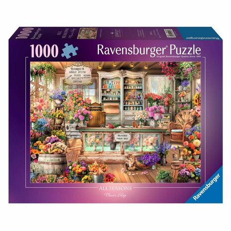 All Seasons Flower Shop - 1000 Stukjes Legpuzzel | Ravensburger