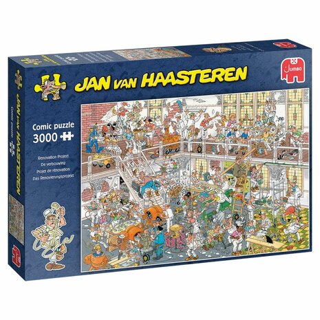 Jan van Haasteren - De Verbouwing - 3000 Stukjes Legpuzzel | Jumbo