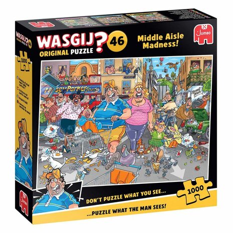 Wasgij Original Puzzel 46: Buitenkansjes! – 1000 stukjes | Jumbo