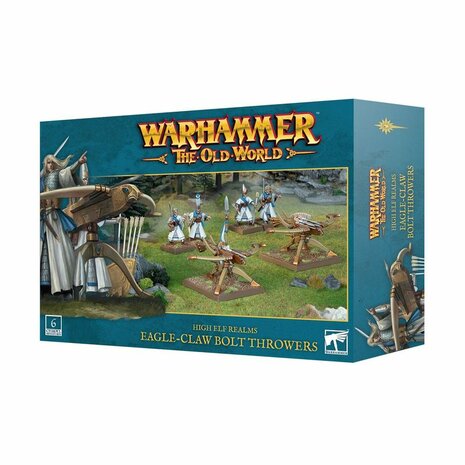 Warhammer: The Old World – High Elf Realms Eagle-claw Bolt Throwers | Games Workshop​