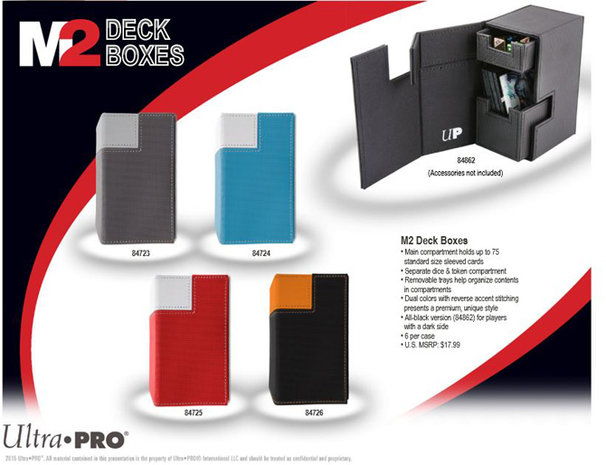 Ultra Pro M2 Deck Box (Old Guard)