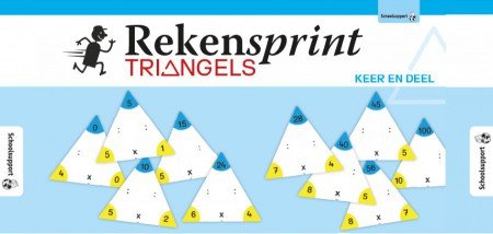 Rekensprint Triangels: Keer en Deel