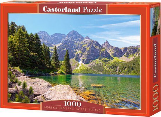 Morskie Oko lake, Tatras, Poland - Puzzel (1000)