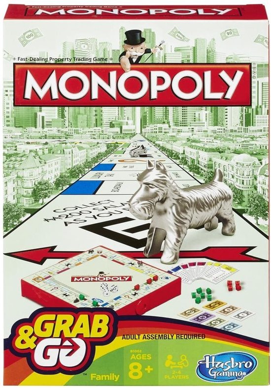 Opheldering lof verkorten Monopoly Reisspel - Spelhuis