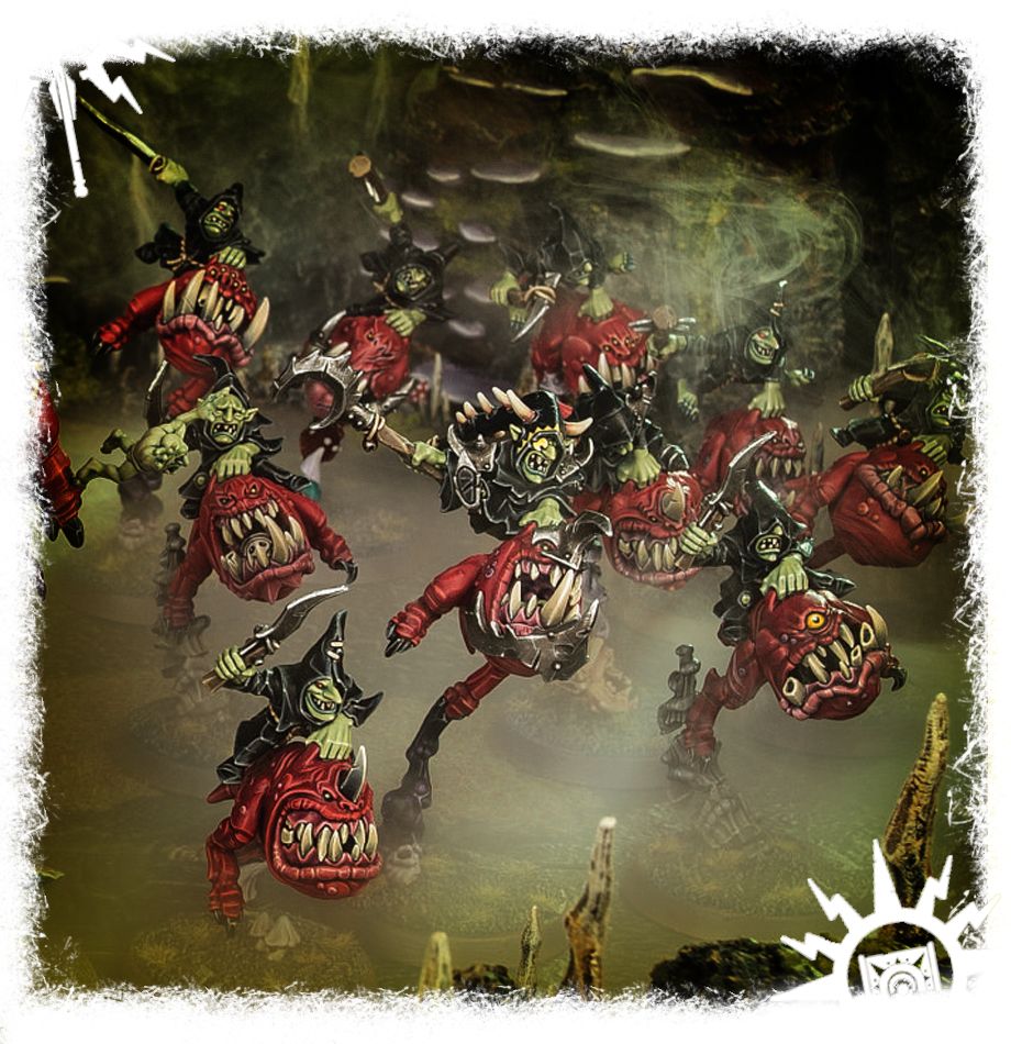 Warhammer: Age of Sigmar - Gloomspite Gitz Squig Hoppers - Spelhuis