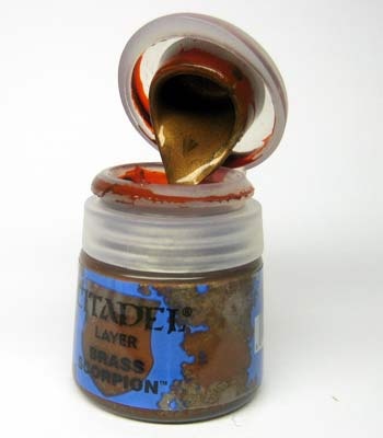 Paint: Citadel - Layer Layer: Brass Scorpion (12mL) - Tower of Games